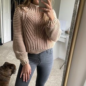 Free people mock neck sweater